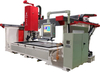 HUALONG יעילות גבוהה חיתוך וסילון 5 צירים CNC SawJet מכונת חיתוך אבן עם מסור גשר ו-Waterjet HKNC-650J 