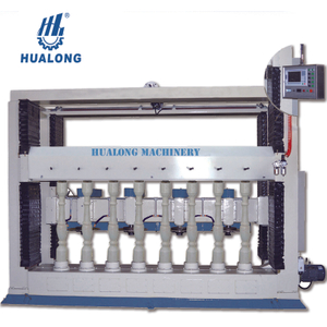 מכונות אבן Hualong CNC מכונת חיתוך פרופיל אבן טבעית עבור מעקה שיש גניט מעקה HLSYZ-8 