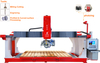 מכונת חיתוך גשר אבן CNC אוטומטית 5 צירים לעיבוד משטחים מורכבים חריטה כרסום קידוח עם ציור CAD